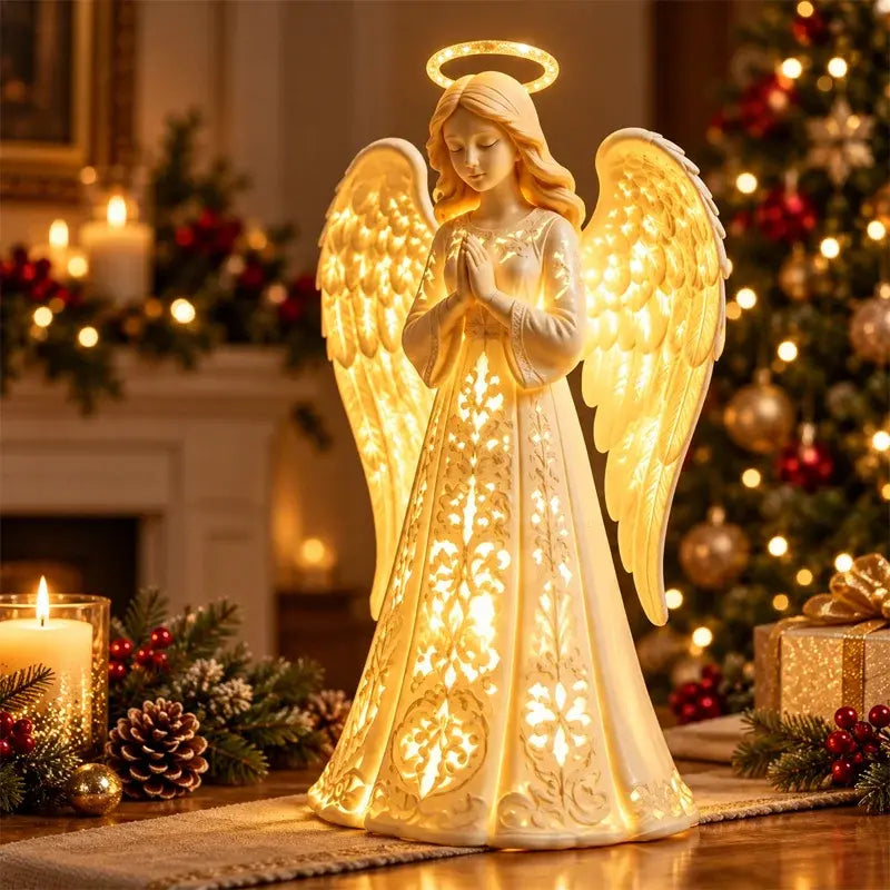 👼✨Ozdoba v tvare anjelskej lampy