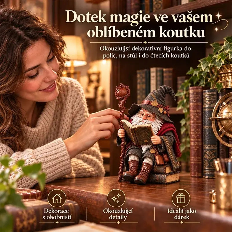 🧙‍♂️Kúzelný trpasličí mág – prináša kúzlo do vášho domova!✨