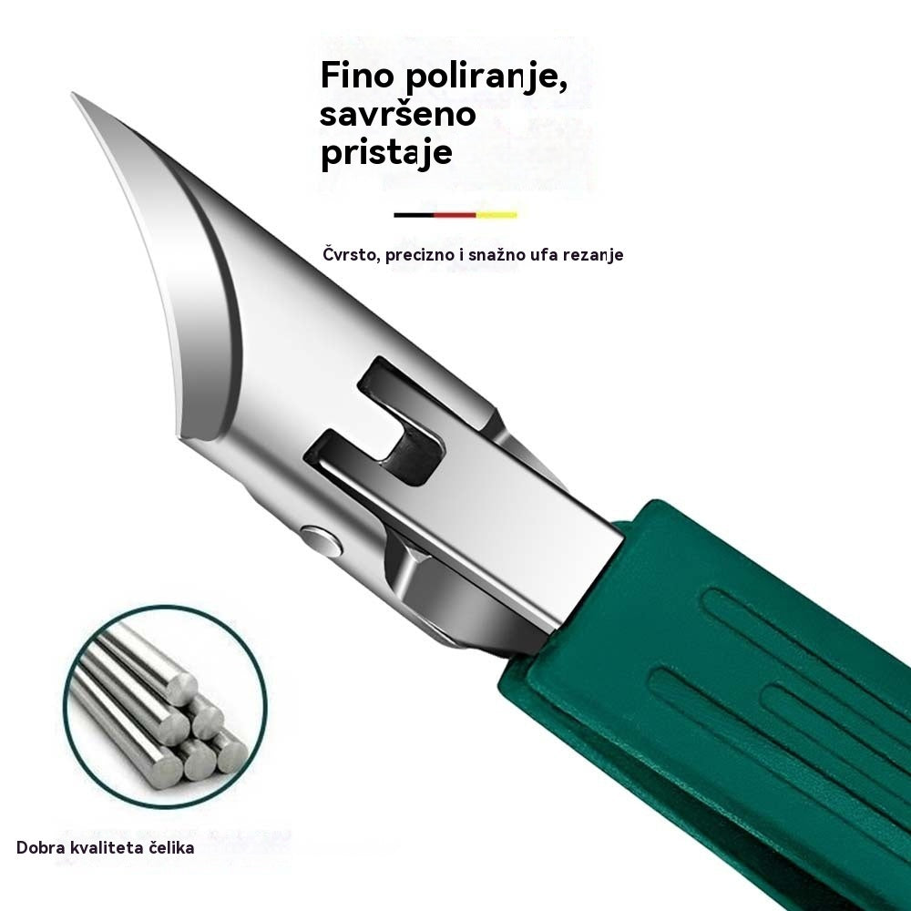🔥 Škare za nokte otporne na prskanje s oštricom pod kutom od 25° (set od 3 dijela)