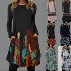 👗【Kúpte 1 a získajte 1 zadarmo】🍁【S-5XL】Dámske etnické módne ležérne šaty