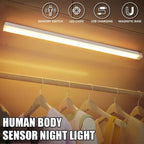 🔥【Kupite 1, dobijte 1 gratis】Pametno magnetsko LED svjetlo sa senzorom ljudskog tijela