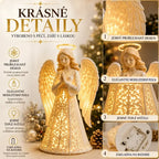 👼✨Ozdoba v tvare anjelskej lampy