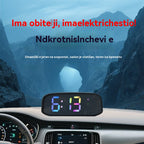🚗Solarni zaslon za brzinomjer automobila