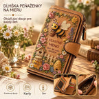 💰💰Personalizovaná peňaženka s motívom záhrady