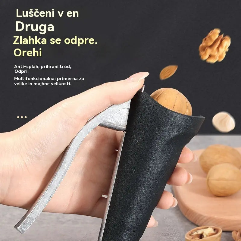 Pohodlná a praktická multifunkční škrabka na ořechy