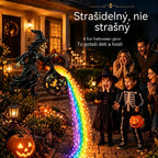 🧙‍♀️🎃 Záhradná lampa Čarodejnícky kotol s LED svetlom – Úžasná vonkajšia dekorácia 🔮✨
