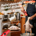 🐓🦆Prenosný elektrický sťahovák peria pre kurčatá, kačice, husi a hydinu (nabíjanie cez USB)