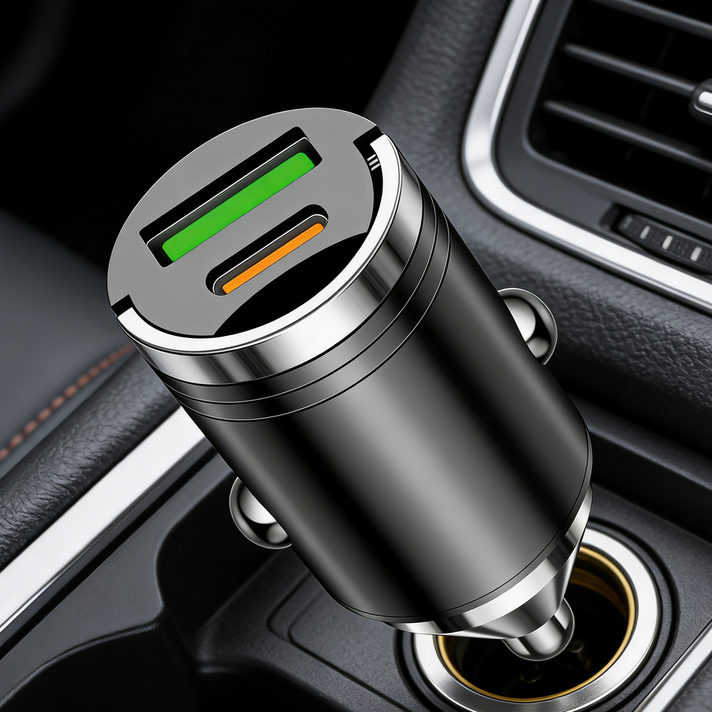 🔥Kupite 2, dobijte 1 gratis🔥🚗Metalni prsten za izvlačenje, super brzi punjač za auto🔋