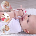 💝【Kupite 1, dobijte 1 gratis】👼Silikonska glodalica za bebe od 0 do 12 mjeseci, 🍼Duda za ruke za dojenje
