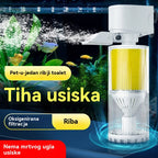 🐟Sustav za cirkulaciju vode u akvariju s 3-u-1 filterom, tihi rad.