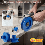 🔥【Kupite 1, dobijte 1 gratis】Udubljeni brusni disk za kamen