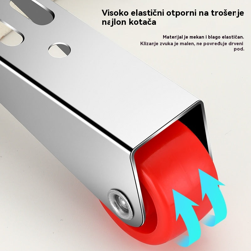 【10 komada】【 5 crvenih + 5 crnih + 20 vijaka】——24 EUR🚪 Nosač za klizna vrata s kotačima – tih, podesiv i jednostavan za ugradnju 🔧