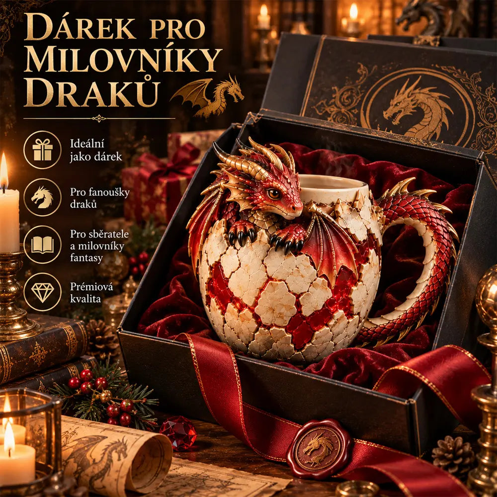 🐉💧Séria hrnčekov s dračou tematikou
