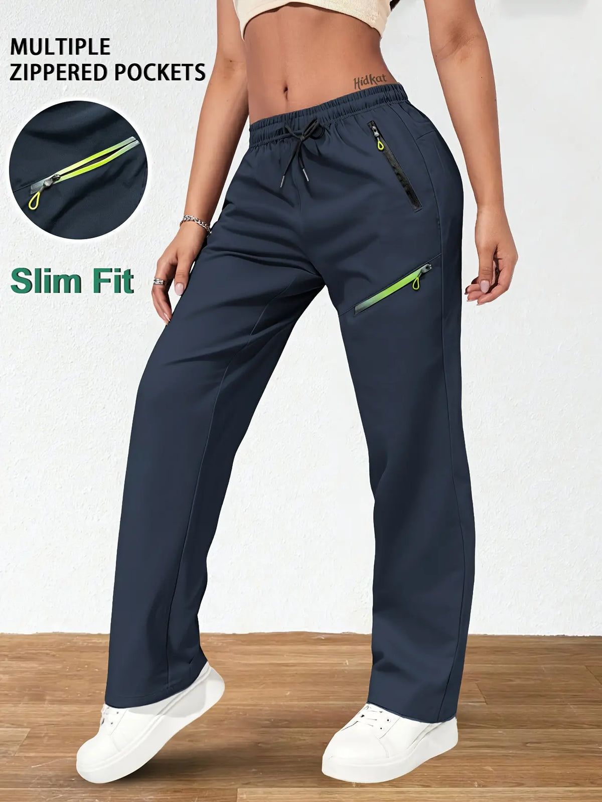 ⏳ Časovo obmedzená ponuka 🔥 Dámske cargo nohavice rovného strihu — Elastický pás; ideálne do práce, na cesty aj na každodenné nosenie 👖✨