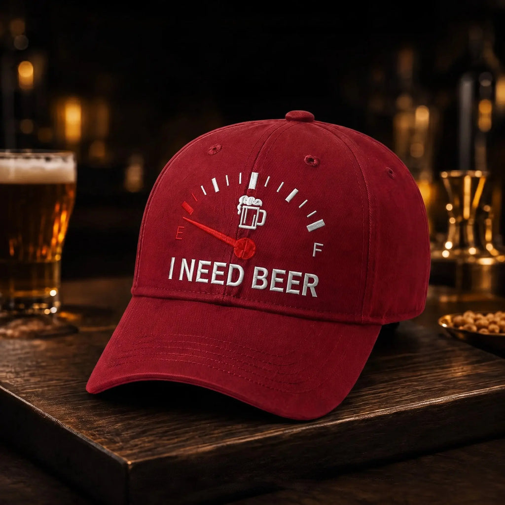 🔥 ZADNJI DAN S 50% POPUSTA - 🍺 Vezena kapa "TREBAM PIVO" - Unisex prigodna kapa 🧢