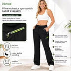⏳ Časovno omejena ponudba 🔥 Ženske cargo hlače ravnega kroja — Elastičen pas; popolne za službo, potovanja in vsakdanje nošenje 👖✨