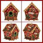 🎄🏠 Drevená 3D vianočná chalúpka – stavebnica | Dekorácia na zostavenie a ozdobenie pre celú rodinu