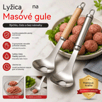 🍖【2 kusy】Forma na mäsové gule z nehrdzavejúcej ocele 304 – ideálna na prípravu mäsových a rybích gulí, dokonalá pre domáce varenie. 🥄