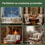 【4 kusy】Vánoční výprodej 49% SLEVA🎄Povlak na polštář s vánoční tématikou