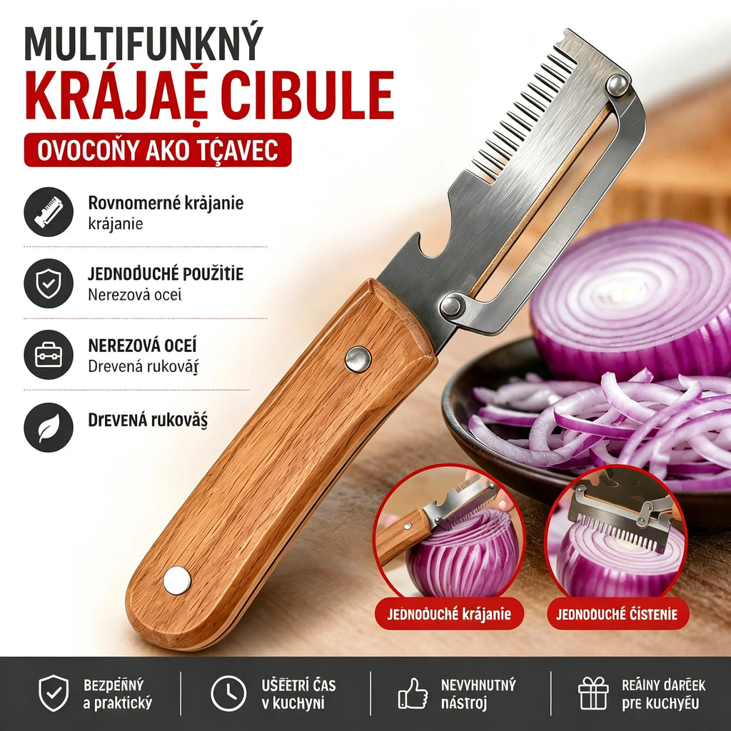 【Kúp 1 a dostaneš 1 zadarmo!】Viacúčelová kuchynská škrabka 3 v 1