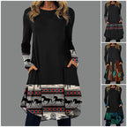 👗【Kúpte 1 a získajte 1 zadarmo】🍁【S-5XL】Dámske etnické módne ležérne šaty