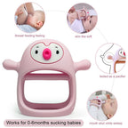 💝【Kupite 1, dobijte 1 gratis】👼Silikonska glodalica za bebe od 0 do 12 mjeseci, 🍼Duda za ruke za dojenje