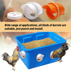 🐓【5 hranilica + otvarač rupa】Automatska hranilica za kokoši, patke i guske