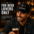 🔥 ZADNJI DAN S 50% POPUSTA - 🍺 Vezena kapa "TREBAM PIVO" - Unisex prigodna kapa 🧢
