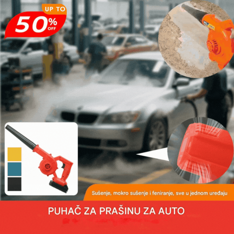 💥⚡Puhač s punjivom litijevom baterijom, industrijski puhač i usisavač malog opsega