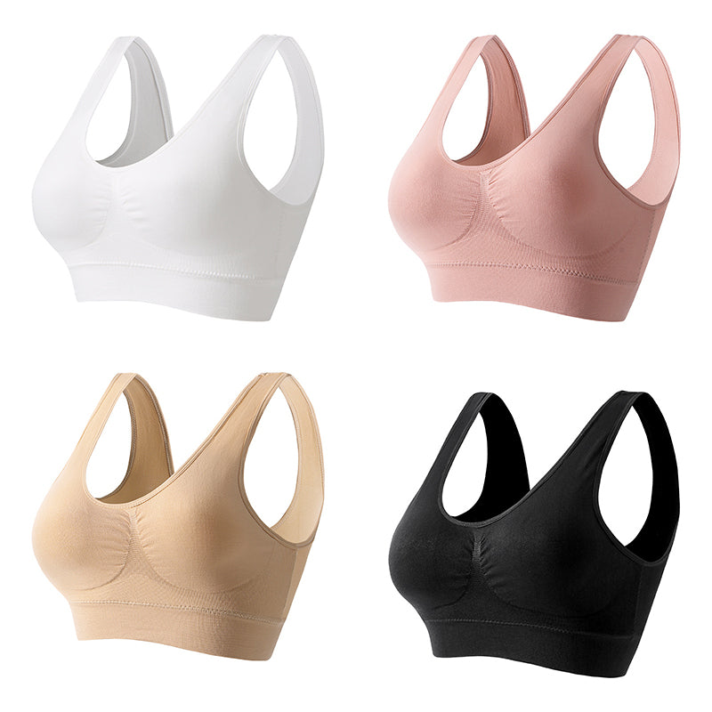 【4 artikla】【S-5XL】Seksi push-up grudnjak bez žice i za veće veličine