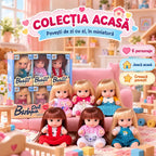 👸 Set Păpuși Mini de Colecție for Fetițe · Păr Lung și Articulații Mobile · Seria Prințese și Seria Casual · Cadou Perfect!