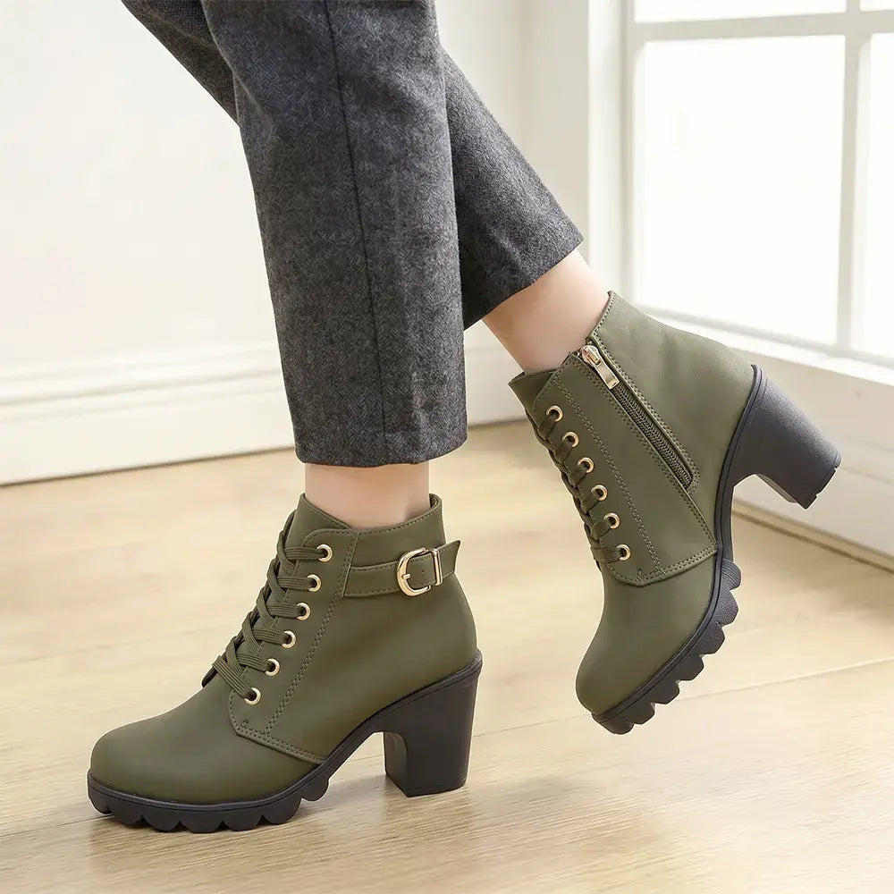👢【35-42】Nevyhnutnosť na jeseň a zimu: Štýlové dámske čižmy na vysokom opätku – spojenie módy a pohodlia na celodenné nosenie bez námahy!