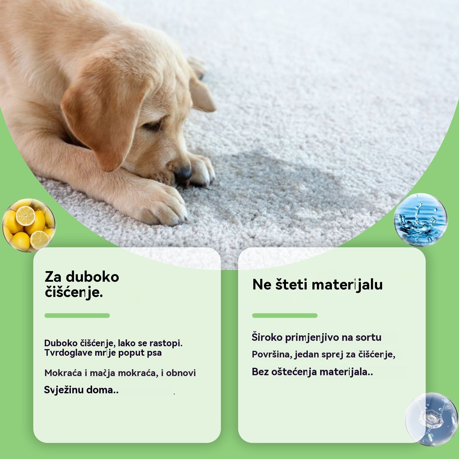 ✨【Kupite 1, dobijte 1 gratis】🐶🐱Sredstvo za uklanjanje mrlja za kućne ljubimce, mačke i pse