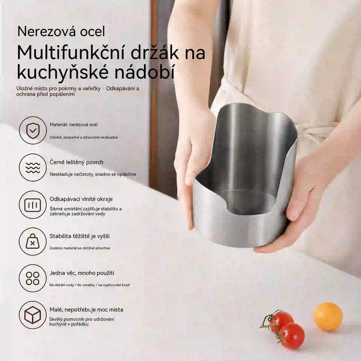 🔥 🥄Multifunkčný organizér na kuchynské náčinie: majte všetko usporiadané a ľahko po ruke ✨🏠