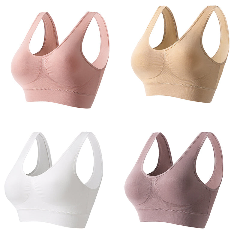 【4 artikla】【S-5XL】Seksi push-up grudnjak bez žice i za veće veličine