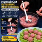 🍖【3 kusy】Forma na mäsové guľôčky z nehrdzavejúcej ocele 304 – ideálna na prípravu mäsových a rybích guľôčok, dokonalá pre domáce varenie. 🥄