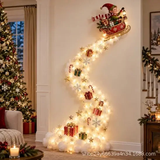 Nástenné svietidlo Christmas Magic Trail