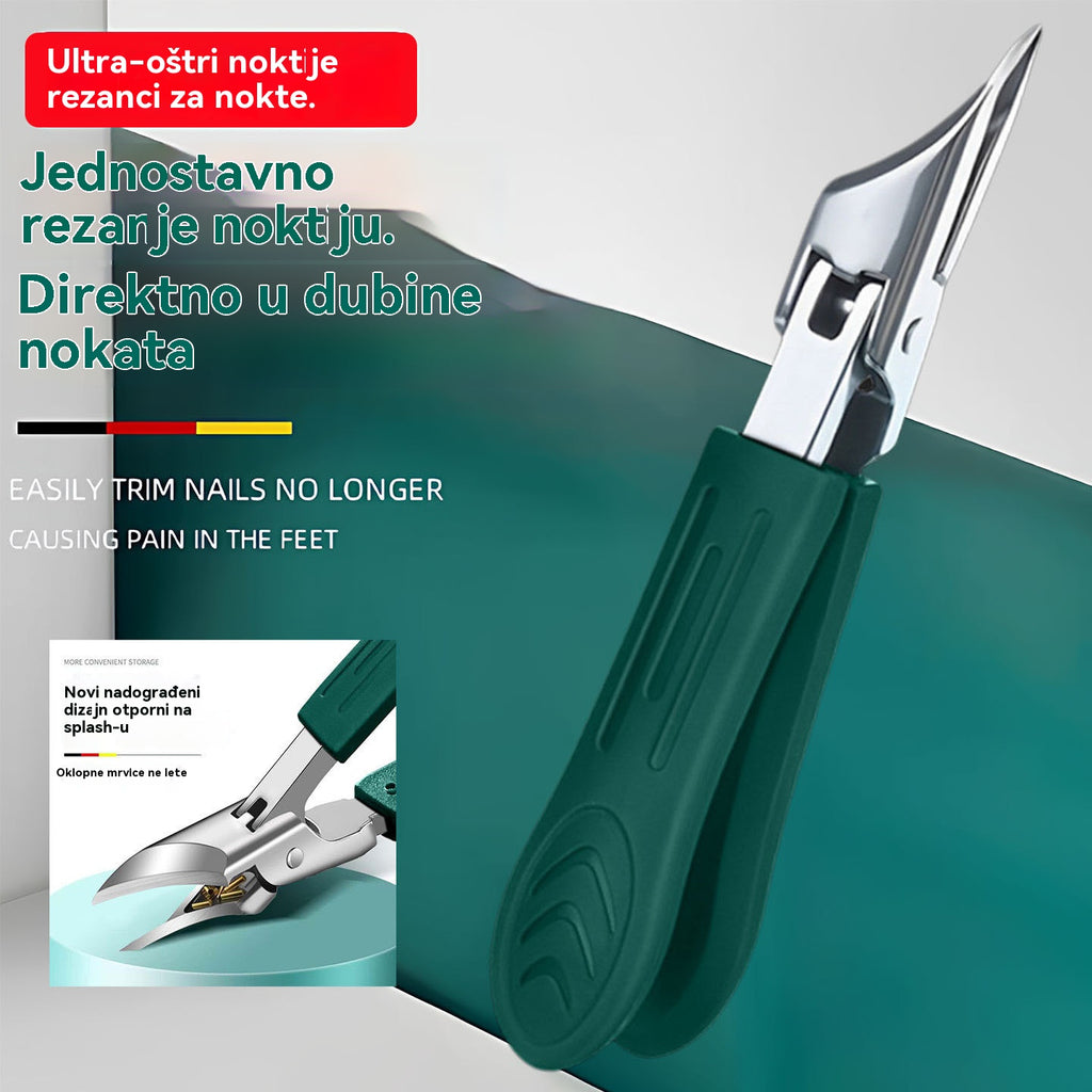 🔥【Kupite jedan, dobijte jedan gratis】🔥 Škare za nokte otporne na prskanje, oštrica pod kutom od 25° (set od 4 dijela)