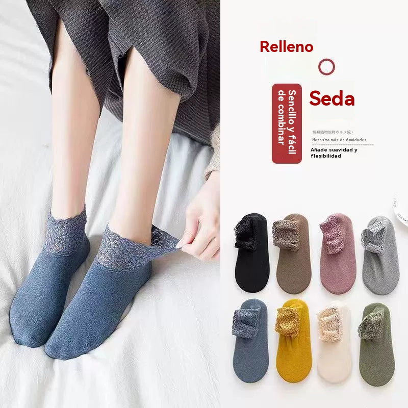 🔥🔥🧦【8/16 pari】Ležerne sportske čarape od čipke protiv neugodnih mirisa i upijanja znoja