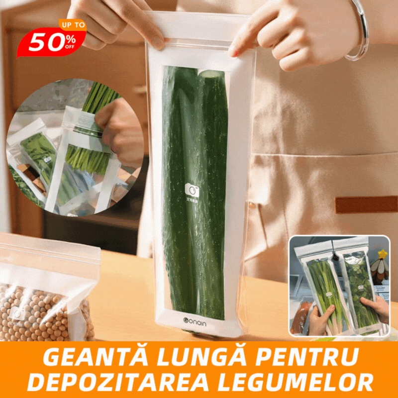 💥【100  komada】🥬Zadebljana, zatvorena, vodootporna vrećica za svježe stvari, vrećica s patentnim zatvaračem za pohranu hrane u hladnjaku, hrana
