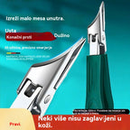🔥 Škare za nokte otporne na prskanje s oštricom pod kutom od 25° (set od 3 dijela)