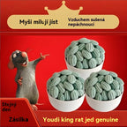 🐭🐹【Super niska cijena - 🔥 Zadnja tri dana】🐁 Rodenticid koji sadrži kolekalciferol, visoko učinkovite tablete za istrebljivanje glodavaca i insekata.
