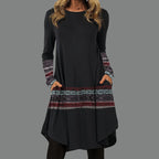 👗【Kúpte 1 a získajte 1 zadarmo】🍁【S-5XL】Dámske etnické módne ležérne šaty