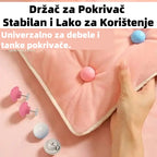 ✨ 【40 kom】Držač za Pokrivač - Stabilan i Lako za Korištenje! 📍Univerzalno za debele i tanke pokrivače.