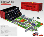 🔥🚗50% popusta🎁 48 mini automobila na povlačenje s ugrađenom garažom