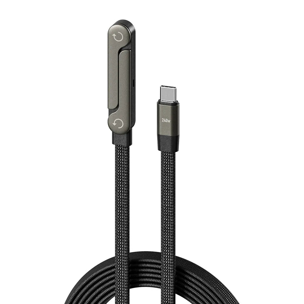 🔥Kupite 1, dobijte 1 gratis!🔥⚡Kabel za brzo punjenje 2 u 1 s podesivim držačem za telefon🔋