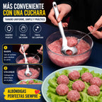 🍖 【3 komada】Kalup za mesne okruglice od nehrđajućeg čelika 304 – Idealno za izradu mesnih i ribljih okruglica, savršeno za kuhanje kod kuće 🥄
