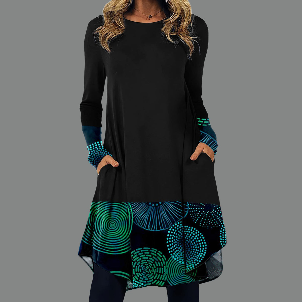 👗【Kúpte 1 a získajte 1 zadarmo】🍁【S-5XL】Dámske etnické módne ležérne šaty