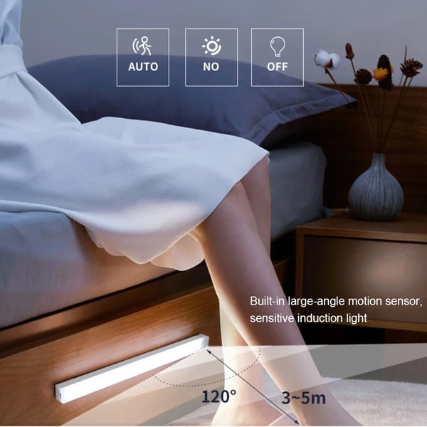 🔥【Kupite 1, dobijte 1 gratis】Pametno magnetsko LED svjetlo sa senzorom ljudskog tijela