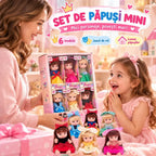👸 Sada mini zberateľských bábik pre dievčatá · Dlhé vlasy a pohyblivé kĺby · Séria Princezná a séria Casual · Perfektný darček!